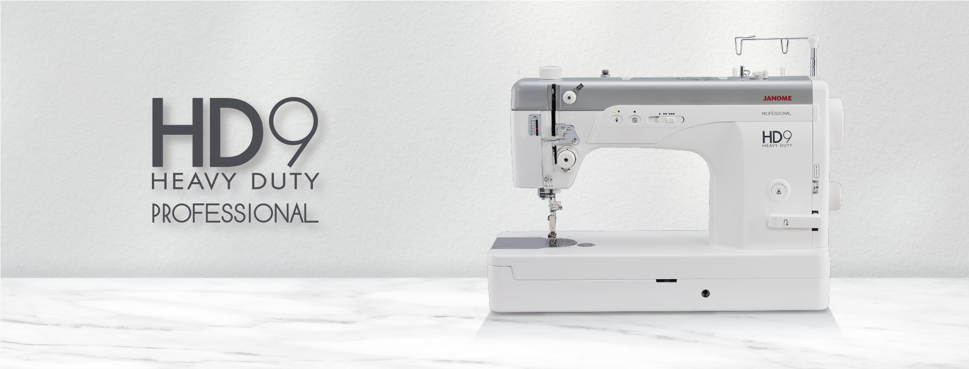 Een industriële machine of toch een Janome HD9 ?