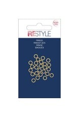 Restyle Restyle ringetjes 6mm goud
