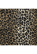 Cotton Twill Stretch animal brown