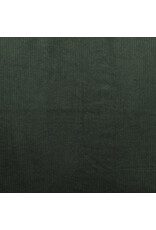 Corduroy Washed 6W stretch Dark Green