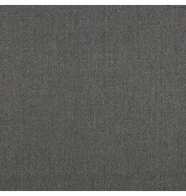 Viscose Gabardine brushed stretch grey melange