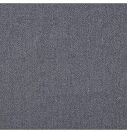 Viscose Gabardine brushed stretch Navy melange