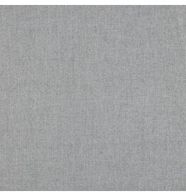 Viscose Gabardine brushed stretch light grey melange