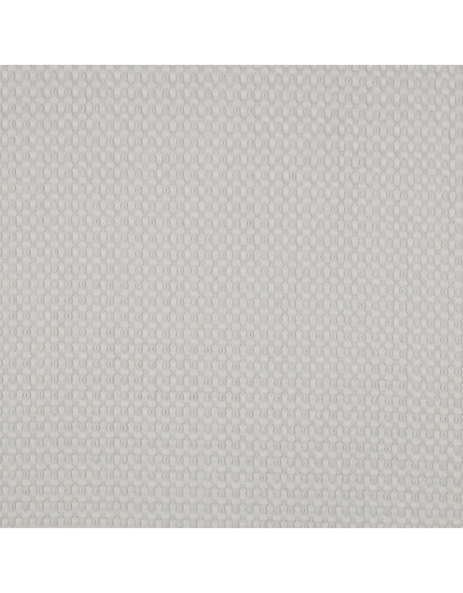 Wafelstof big light grey