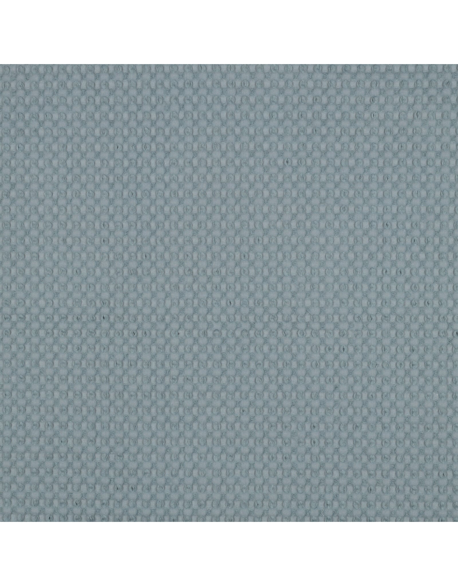 Wafelstof big pale turquoise