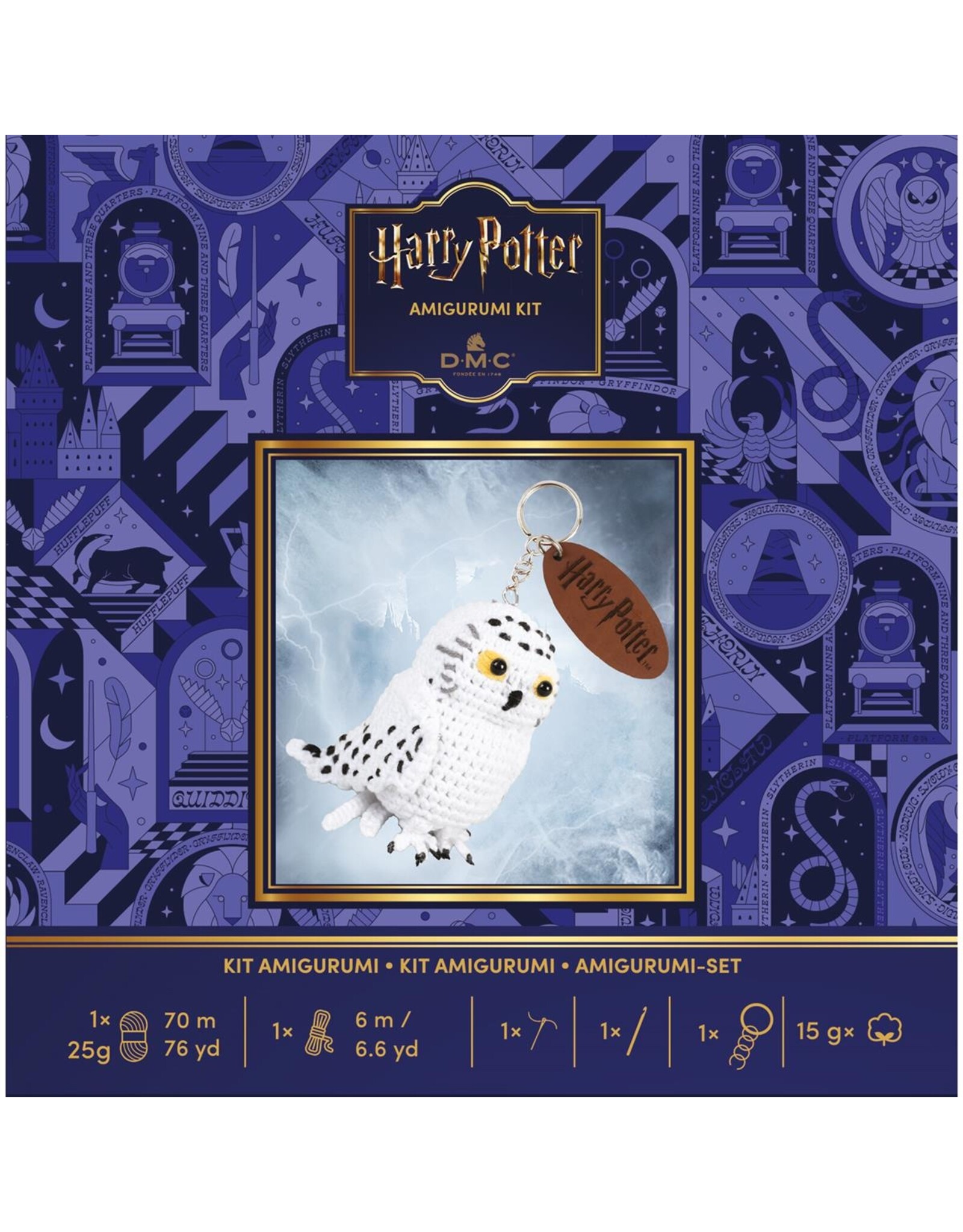 DMC Haakpakket sleutelhanger Harry Potter - uil
