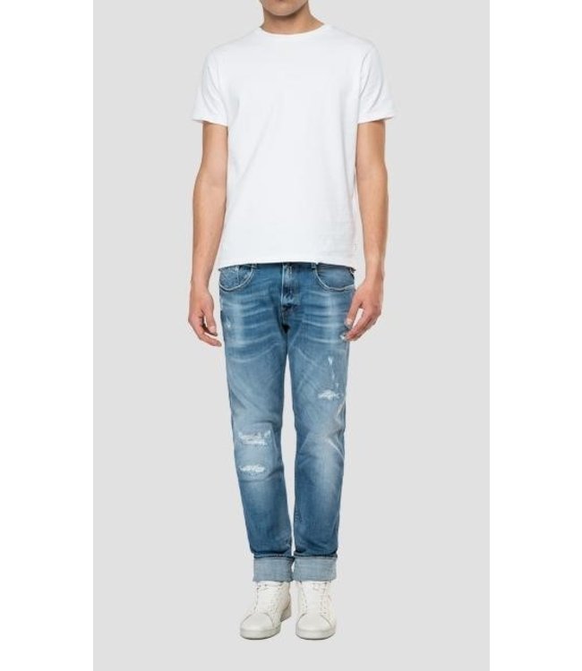 Replay Replay Aged Slim Fit Anbass Jeans 906