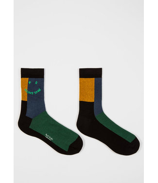 Paul Smith PS Sock Block PS Face Black