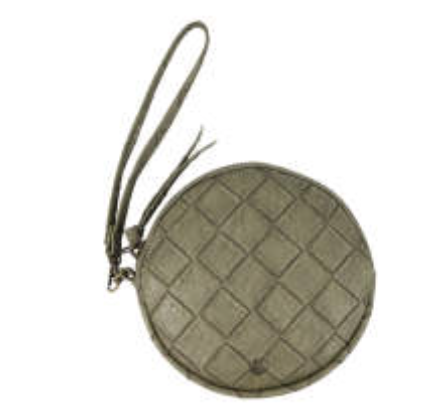 ZUSSS ZUSSS - Kekke Ronde Clutch groen