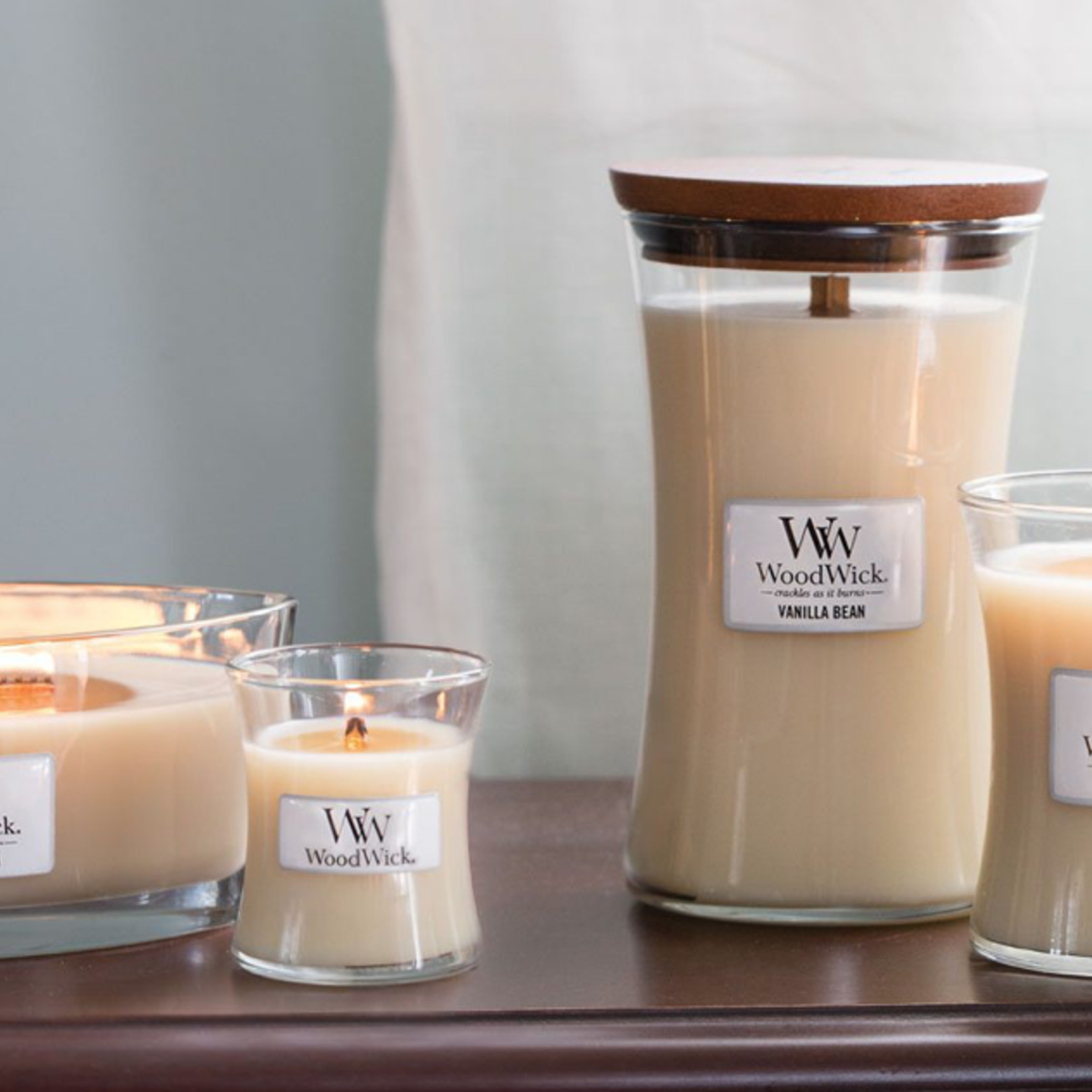 WOODWICK WOODWICK -  Candle Vanilla Bean mini (uitlopend)