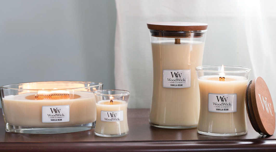 WOODWICK WOODWICK -  Candle Vanilla Bean