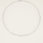 MY JEWELLERY MY JEWELLERY - Schakelketting middellang zilver