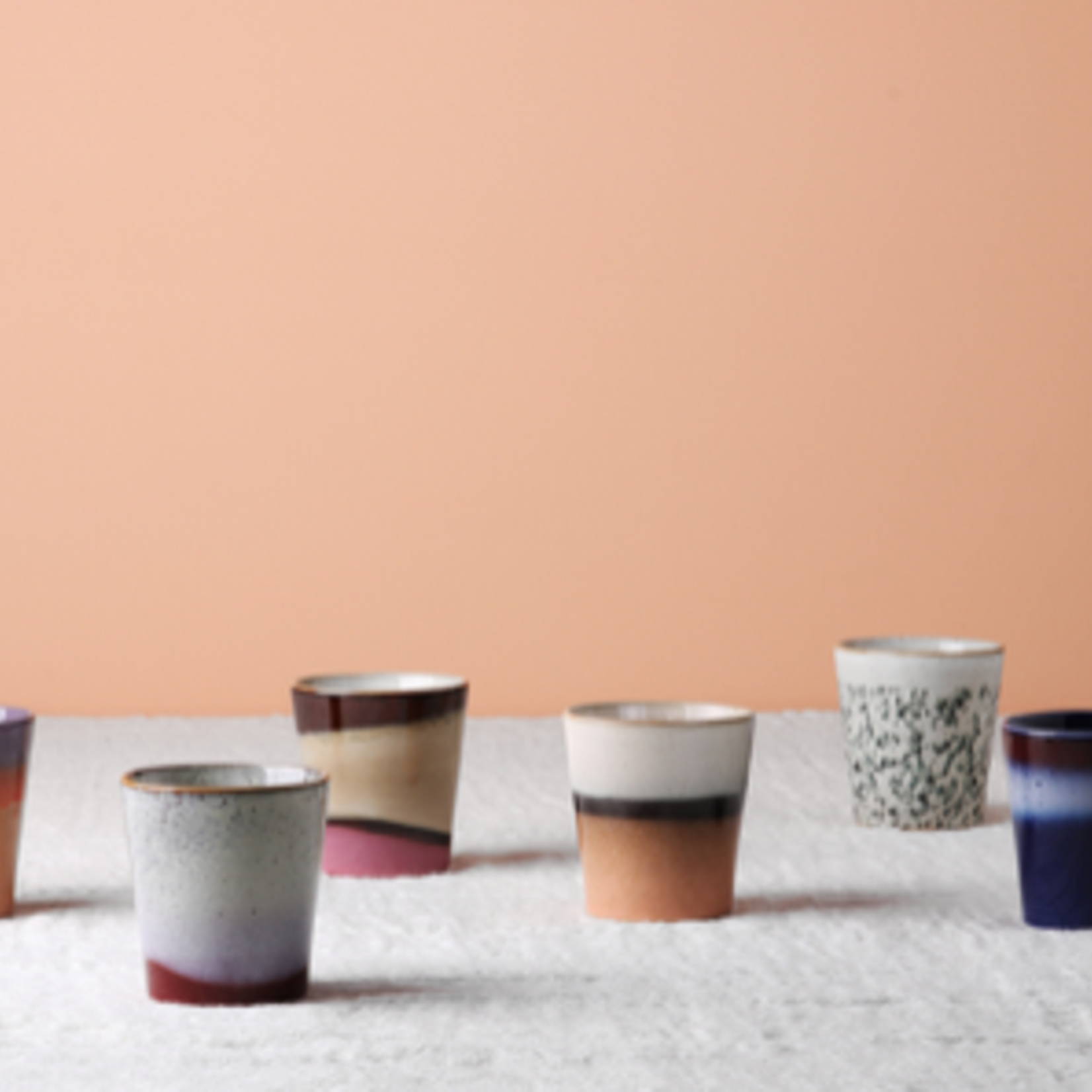 HKLIVING HKLIVING - 70's Koffie mok Tornado ACE6861