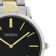 OOZOO OOZOO - Horloge met stalen band C20104 zilver met goud