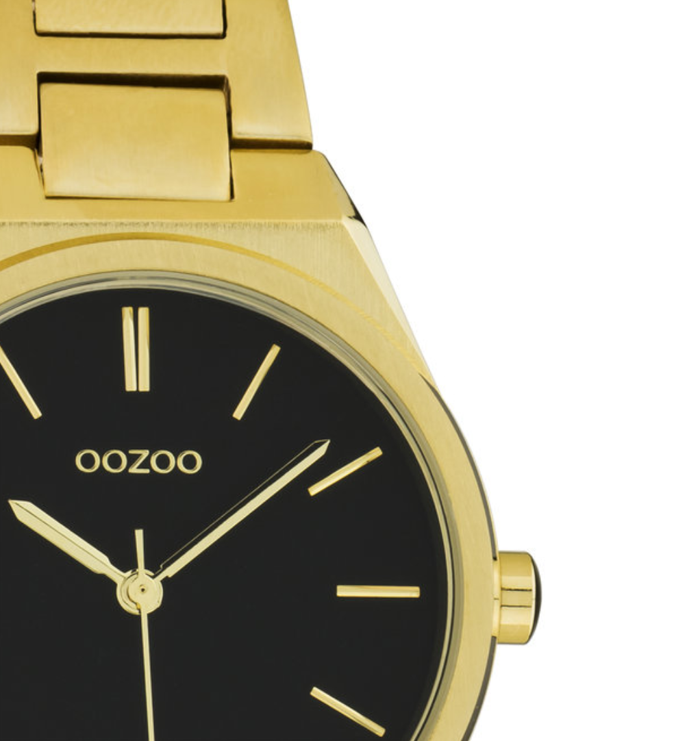 OOZOO OOZOO - Horloge met stalen band C10528 Goud