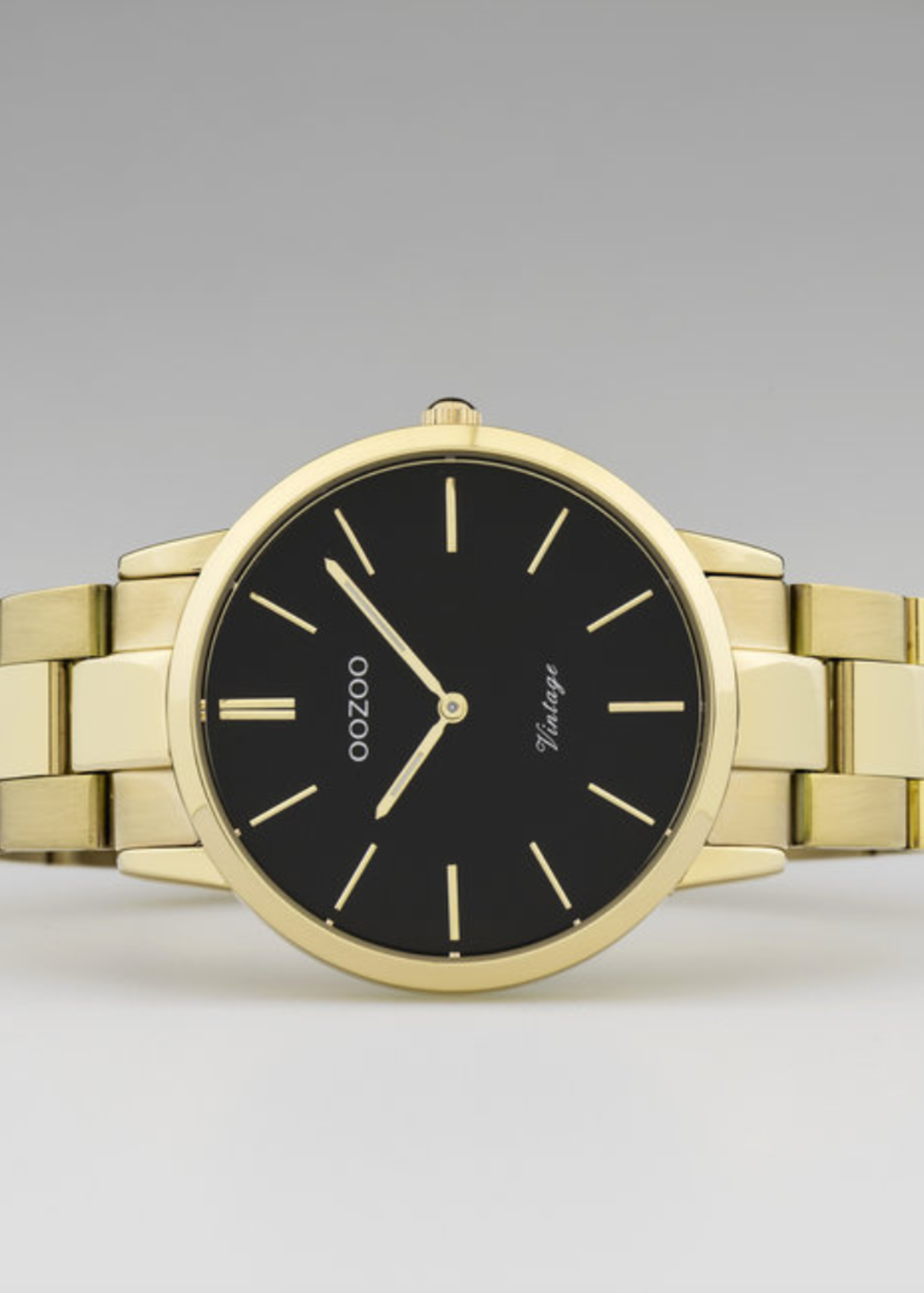 OOZOO Horloge met stalen band C20035 goud Studio Ndrie8