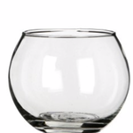 -- Glas kogelvaas 10/7,5 cm