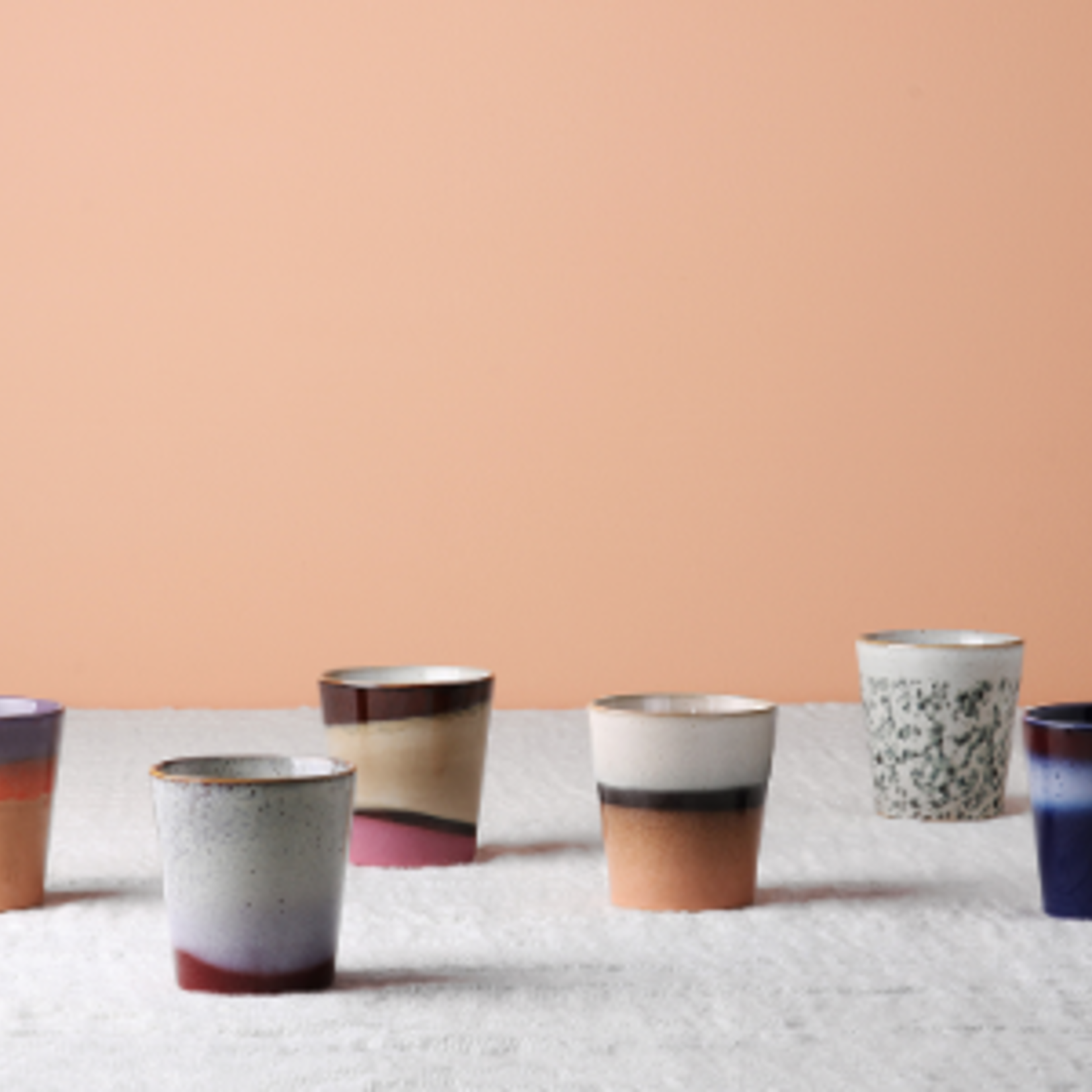 HKLIVING HKLIVING - 70's Koffie mok frost ACE6858