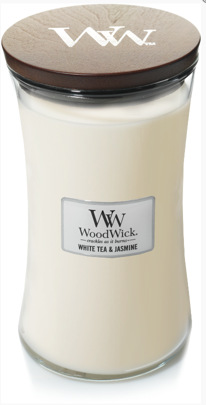 WOODWICK WOODWICK - Candle White tea & jasmine