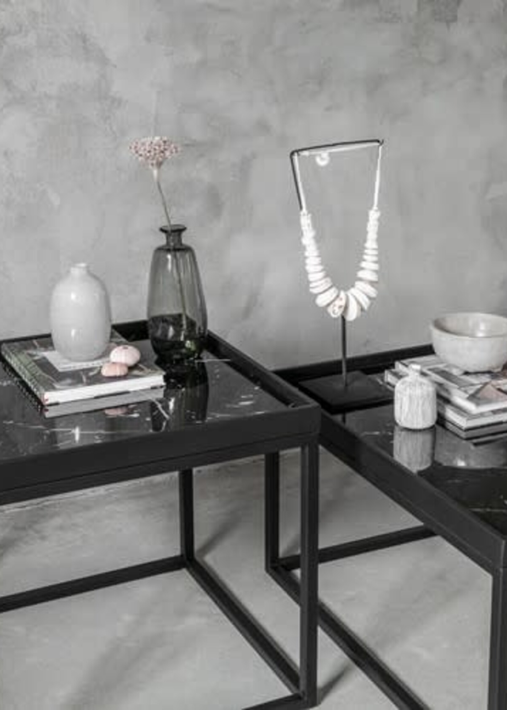 DTP Import DTP IMPORT - Salontafel tray large marmer