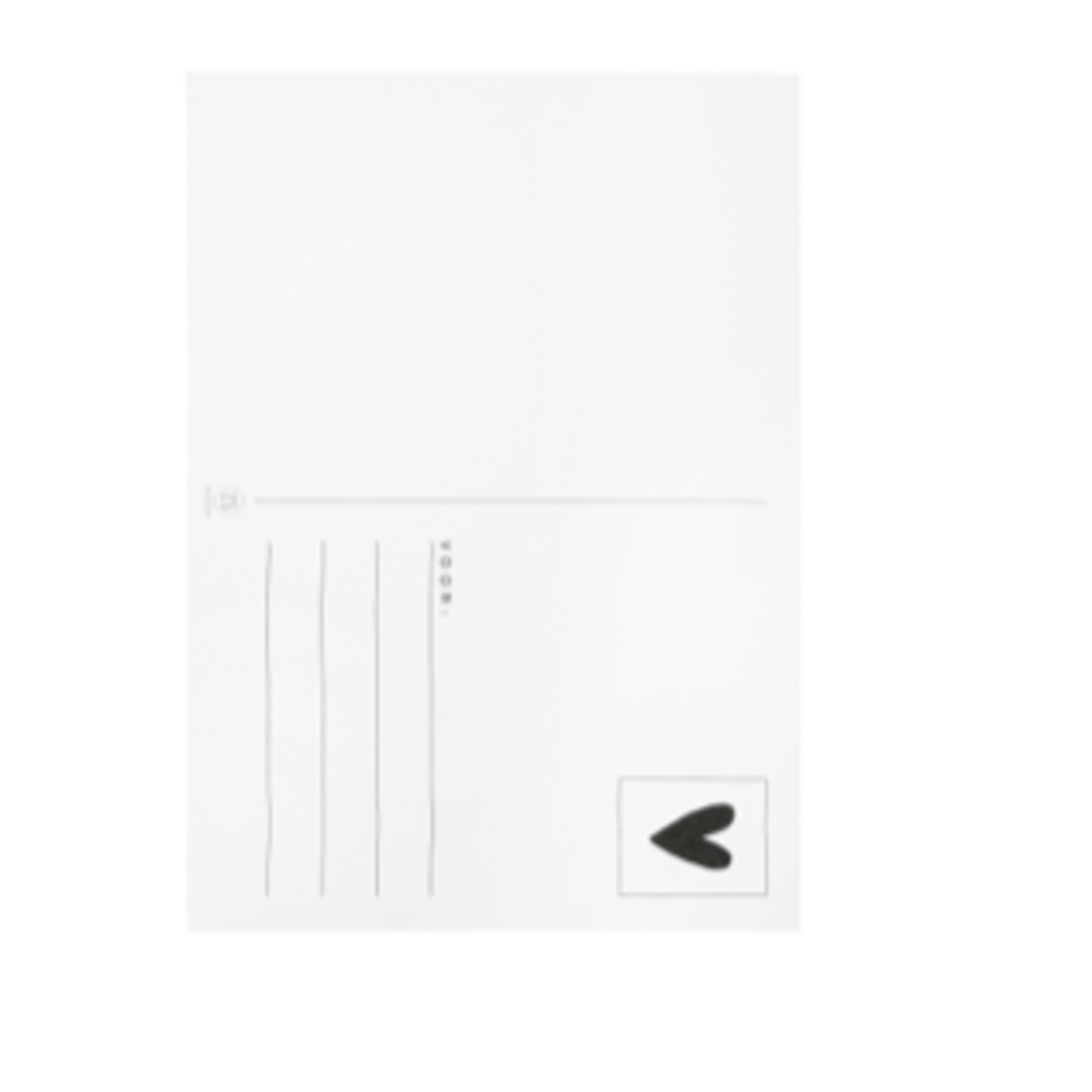 ZUSSS ZUSSS - Kaart gezicht lichtgrijs