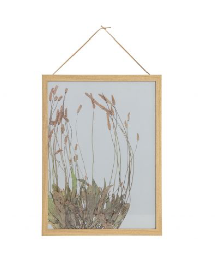 BE PURE BE PURE - Potpourri fotolijst bloemen met houten rand 40x30cm