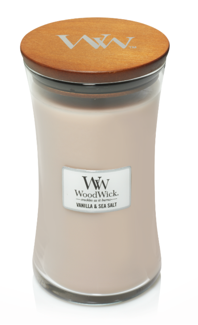 WOODWICK Candle Vanilla & Sea Salt Studio Ndrie8