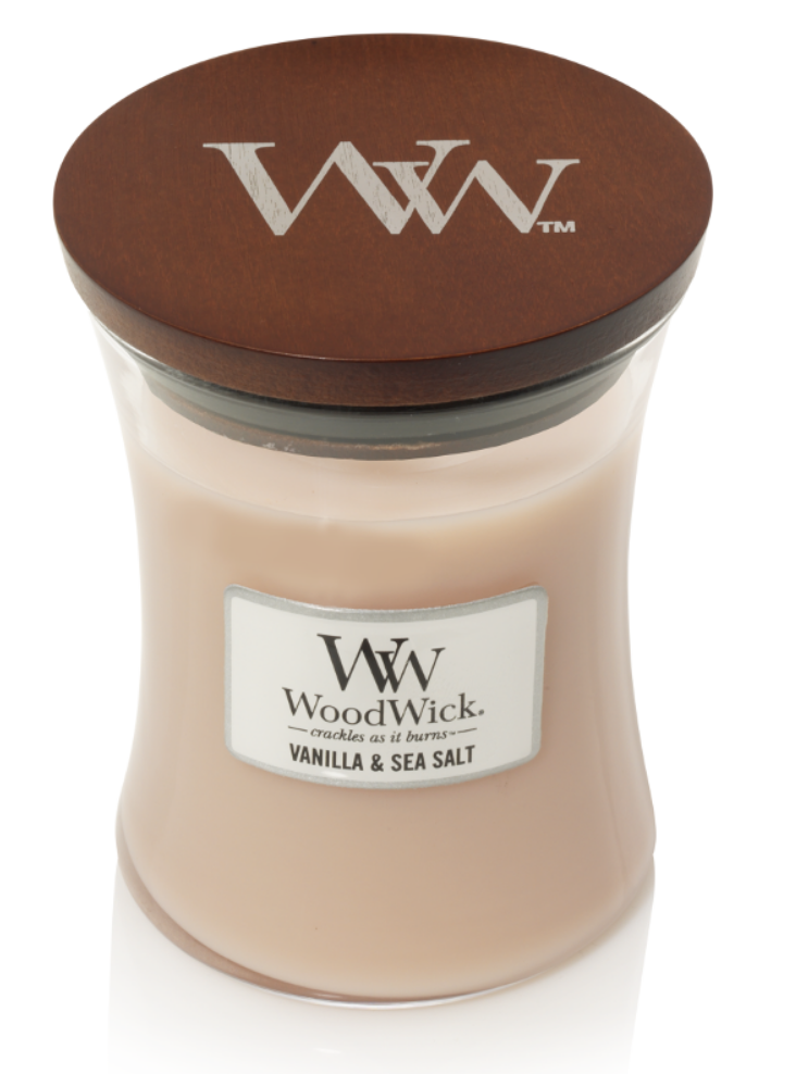 WOODWICK Candle Vanilla & Sea Salt Studio Ndrie8