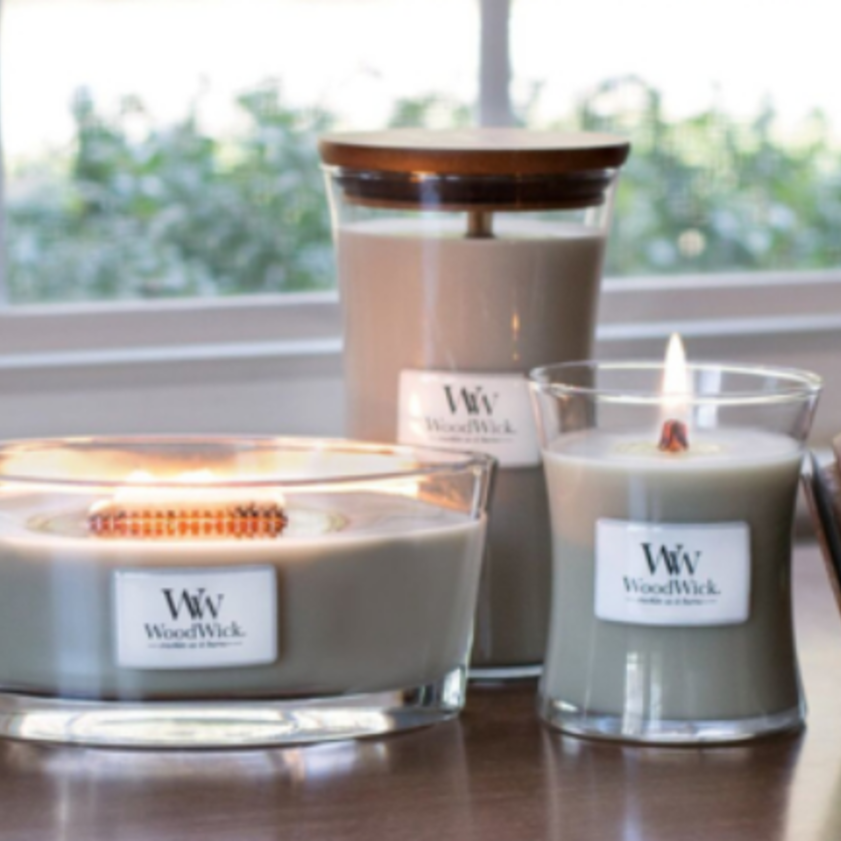 WOODWICK WOODWICK - Candle Sand & Driftwood LARGE