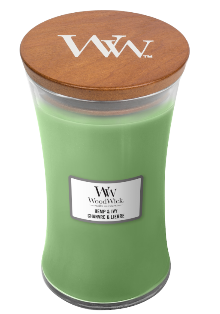 WOODWICK Candle Hemp & Ivy Studio Ndrie8