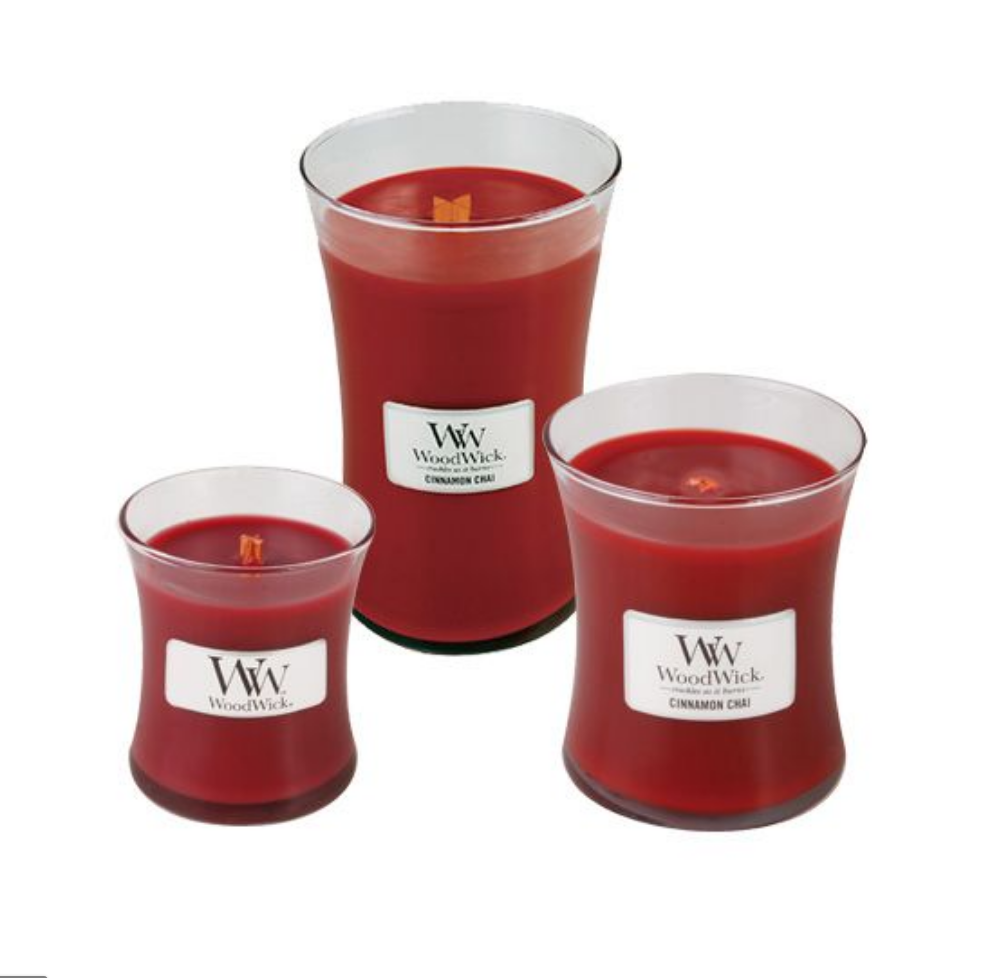 WOODWICK Candle Cinnamon chai Studio Ndrie8