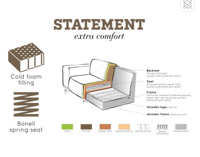 BE PURE Statement hoekbank eco leer cognac Studio Ndrie8 BE PURE Statement hoekbank eco leer cognac Studio Ndrie8