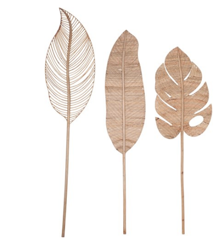 MUST LIVING MUST LIVING - Peach leaf ratan 60x3x185cm