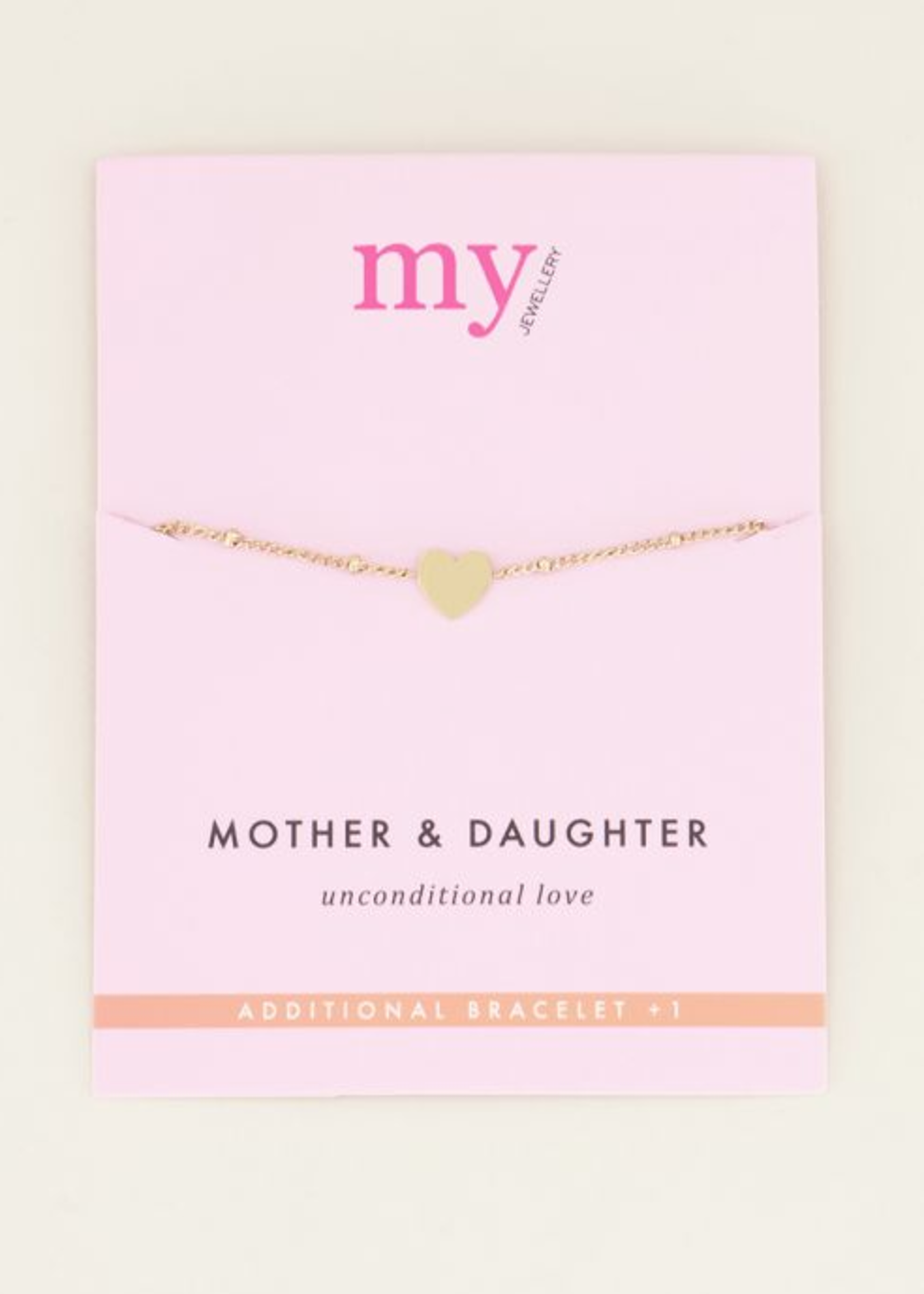 MY JEWELLERY MY JEWELLERY - Dochter armbandDochter armband  zilver of goud