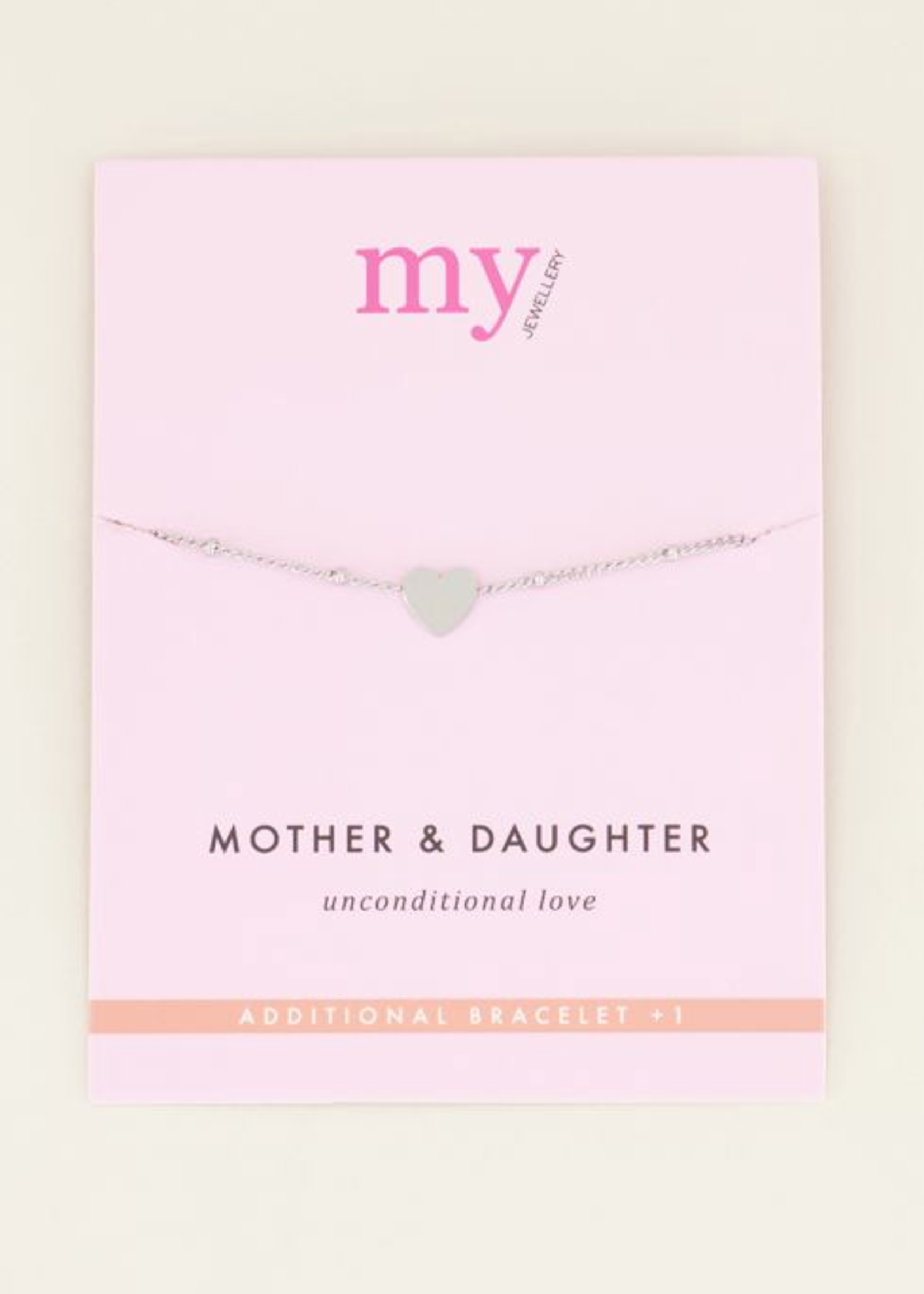 MY JEWELLERY MY JEWELLERY - Dochter armbandDochter armband  zilver of goud
