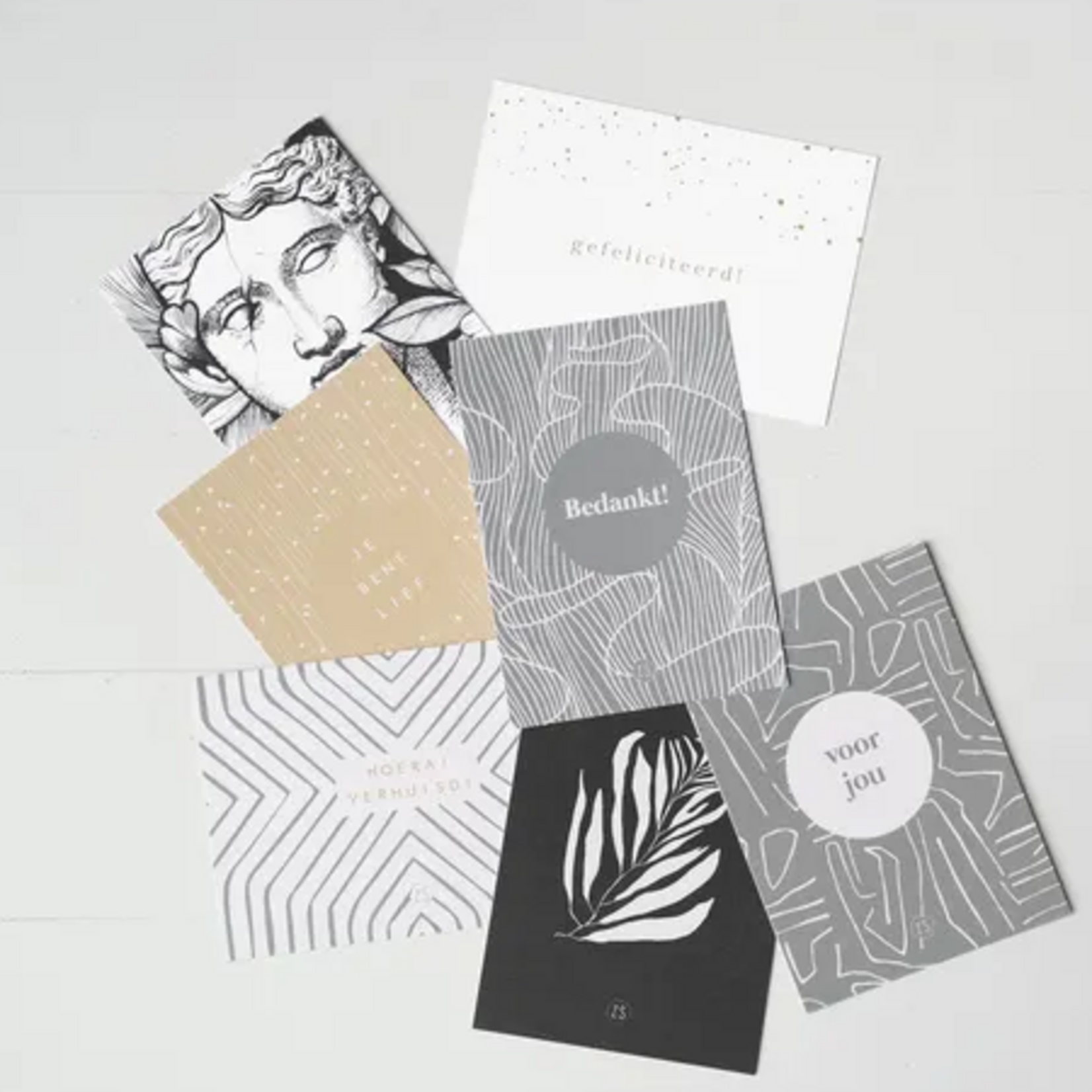 ZUSSS ZUSSS - Kaart je bent lief kaki