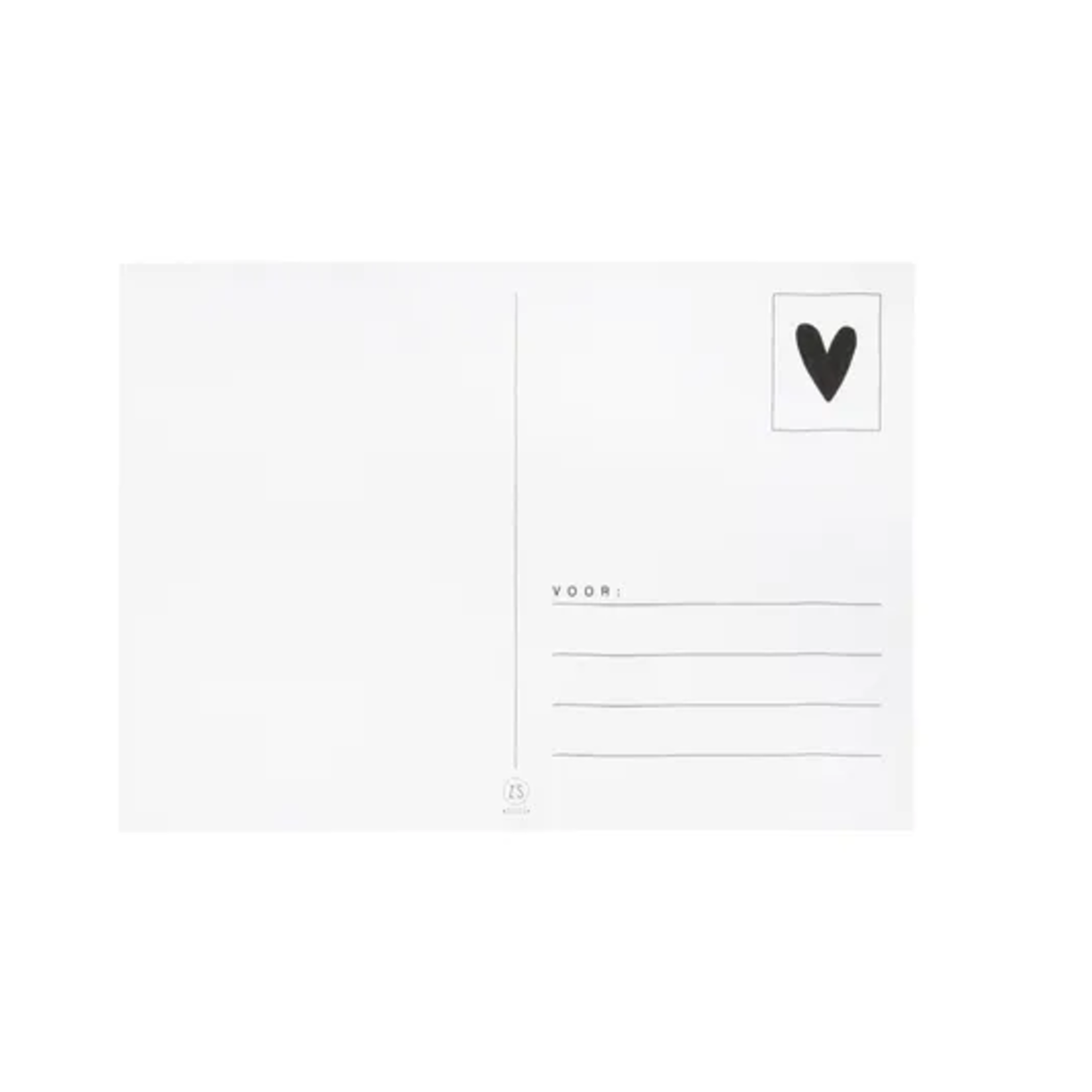 ZUSSS ZUSSS - limited kaart hoofd vrouw