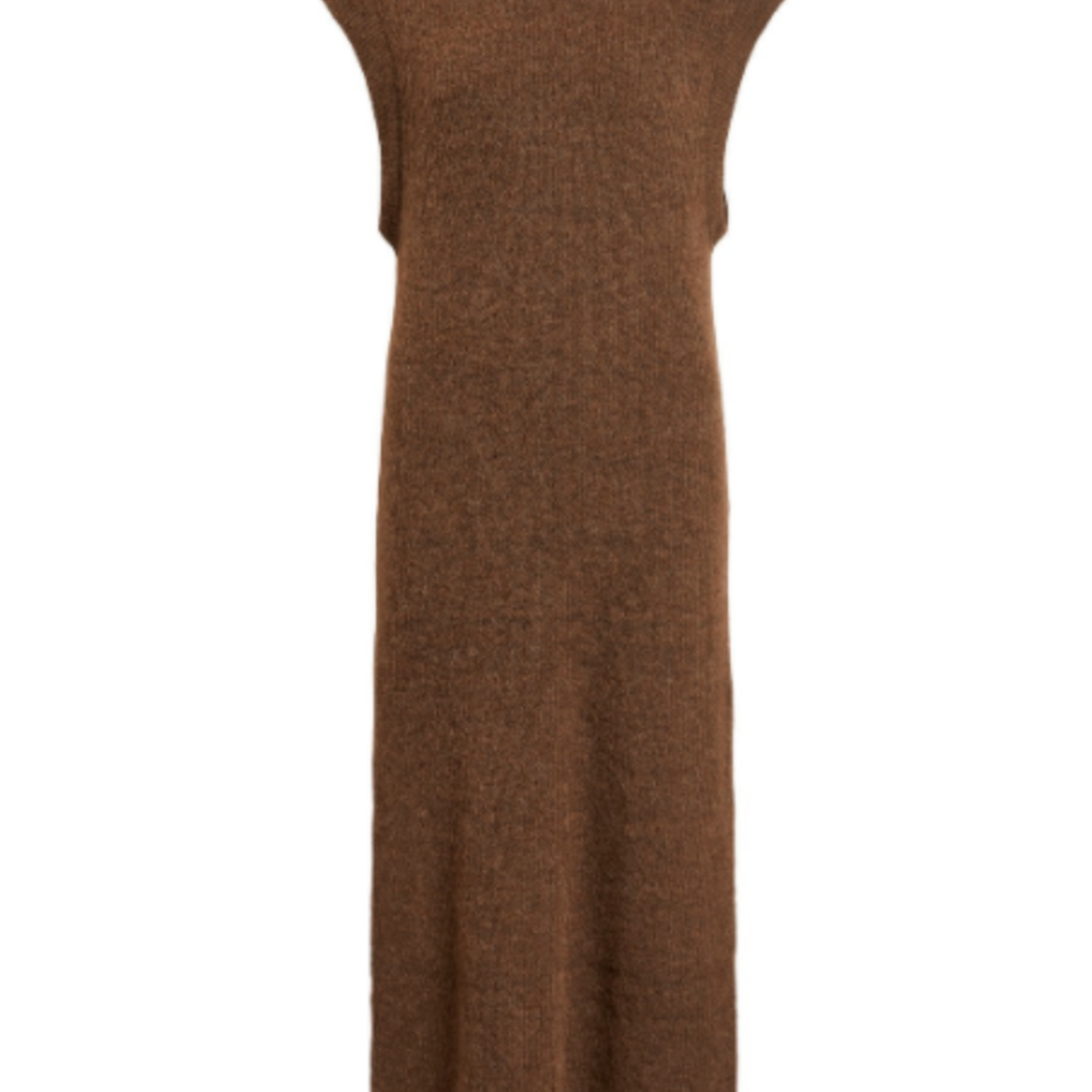 OBJECT OBJECT - Jurk gebreid Cadman Sepia Melange