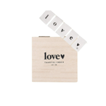 ZUSSS ZUSSS - Katoenen taartslinger love 60cm