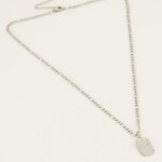 MY JEWELLERY MY JEWELLERY - Schakelketting met plaatje zilver of goud