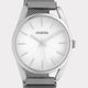 OOZOO OOZOO - Horloge met meshband zilver c10693