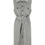 OBJECT OBJECT - Owen Lang mouwloos vest grijs MAAT 40