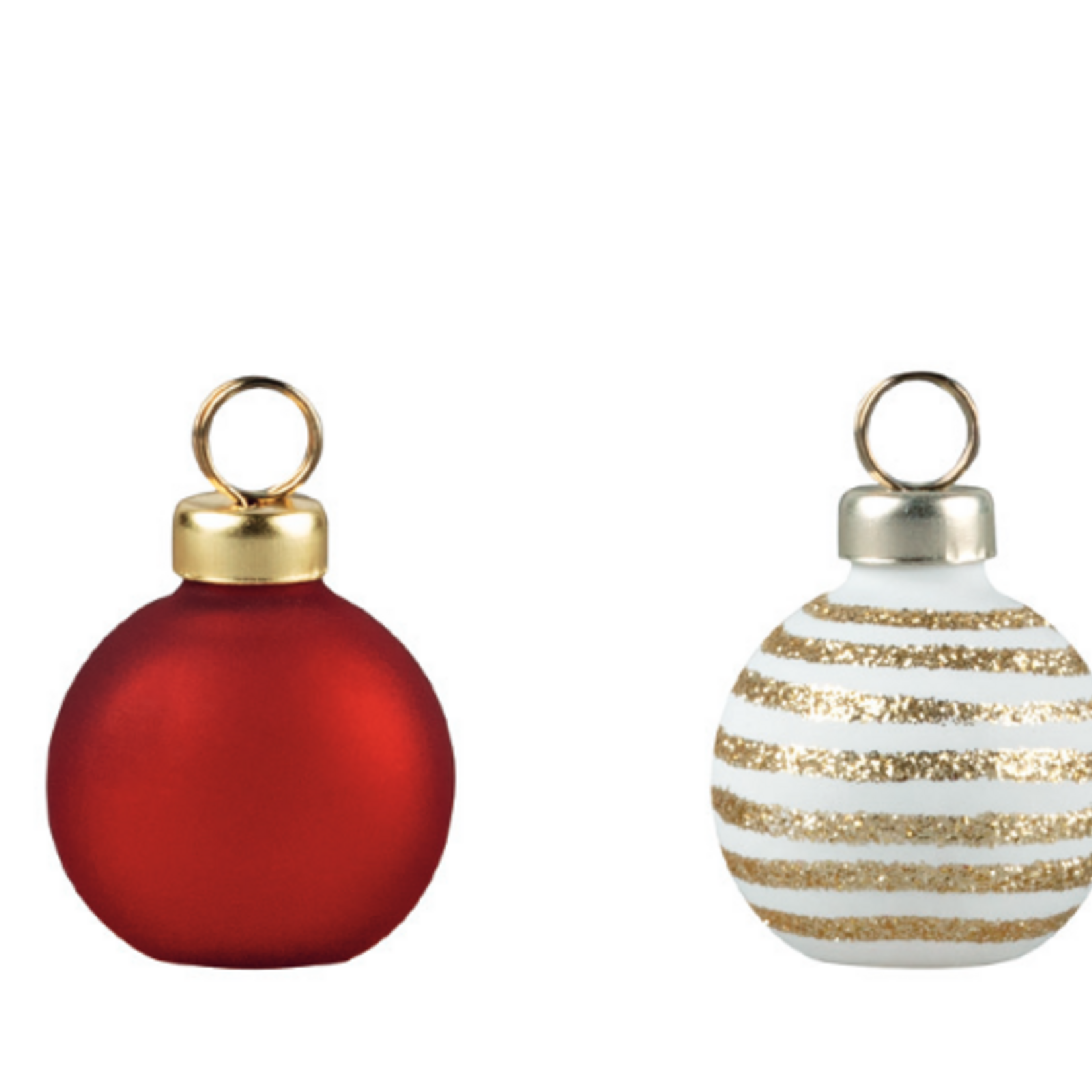 RÄDER DESIGN Stories RÄDER DESIGN - Card holder baubles set v 6 - 3cm