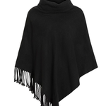 OBJECT OBJECT - Poncho Marilyn zwart