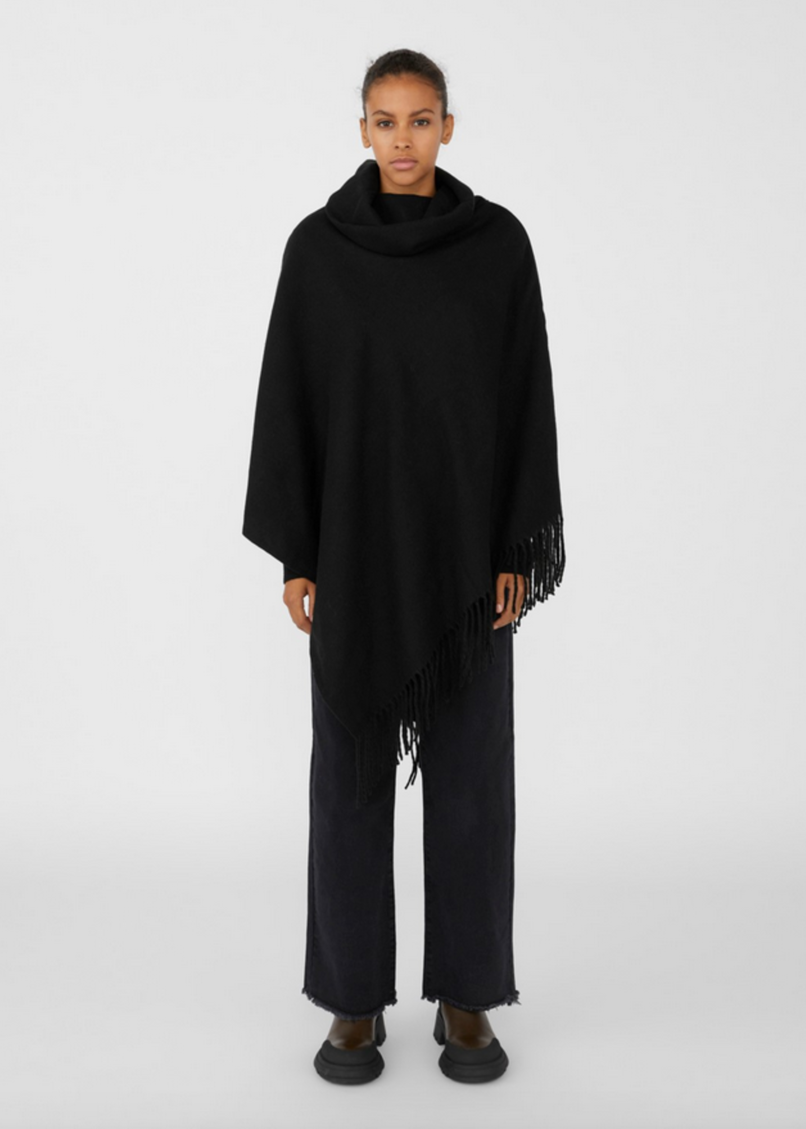 OBJECT OBJECT - Poncho Marilyn zwart