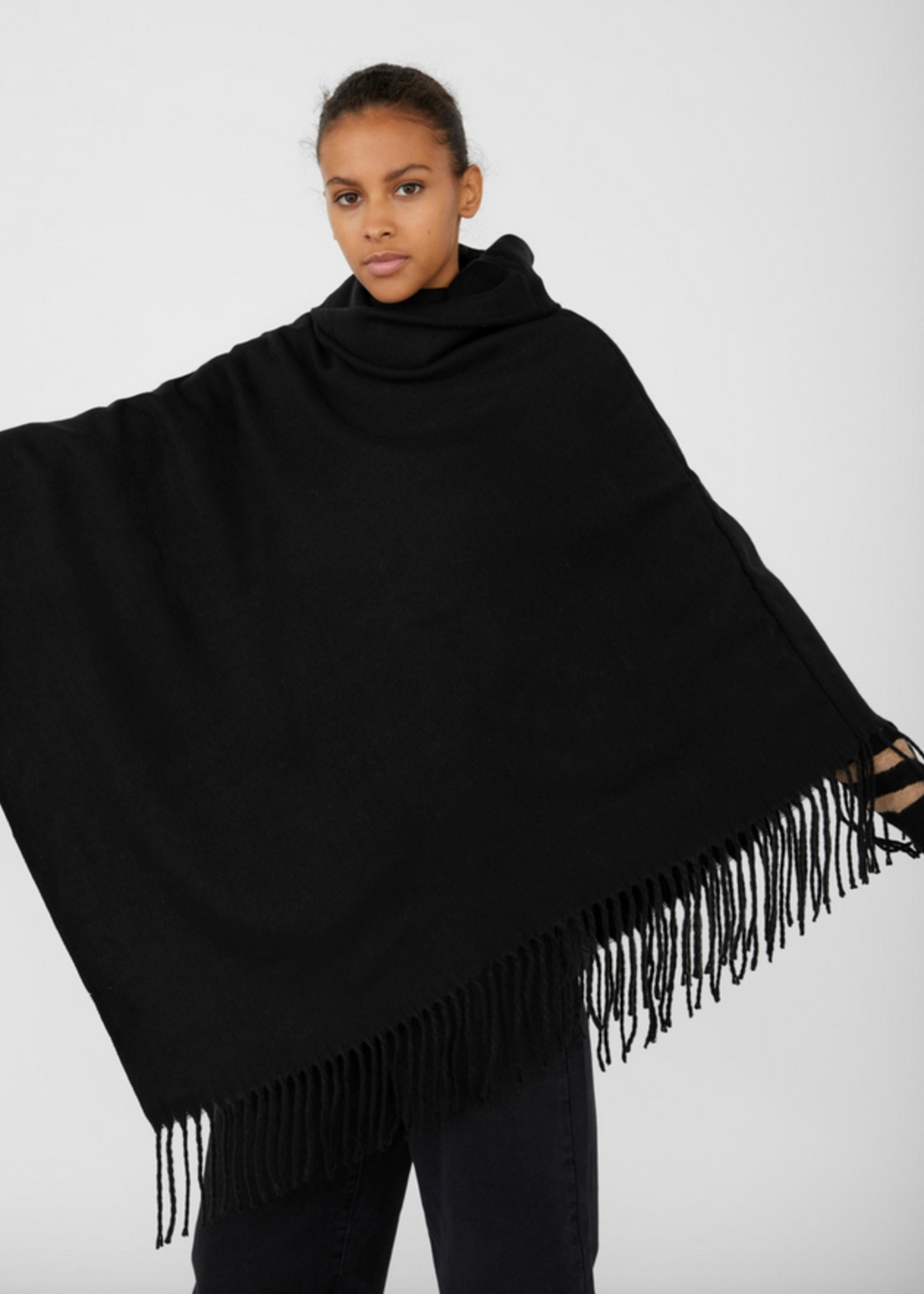 OBJECT OBJECT - Poncho Marilyn zwart