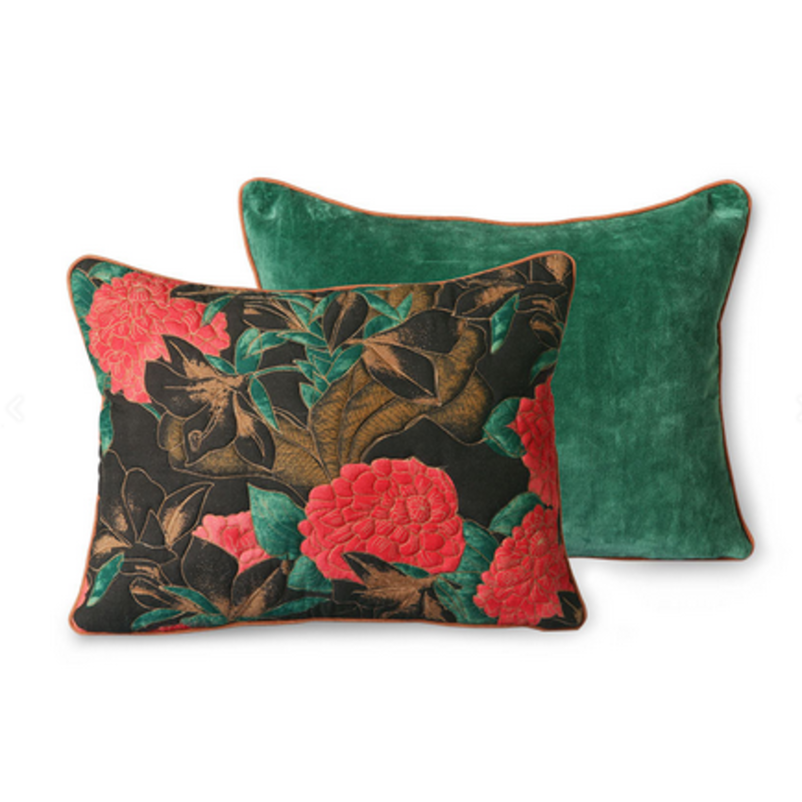 HKLIVING HKLIVING - Kussen for HKLIVING: stitched cushion floral 30x40cm TKU2131