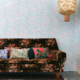 HKLIVING HKLIVING - DORIS for HKLIVING: stitched cushion floral (30x40)