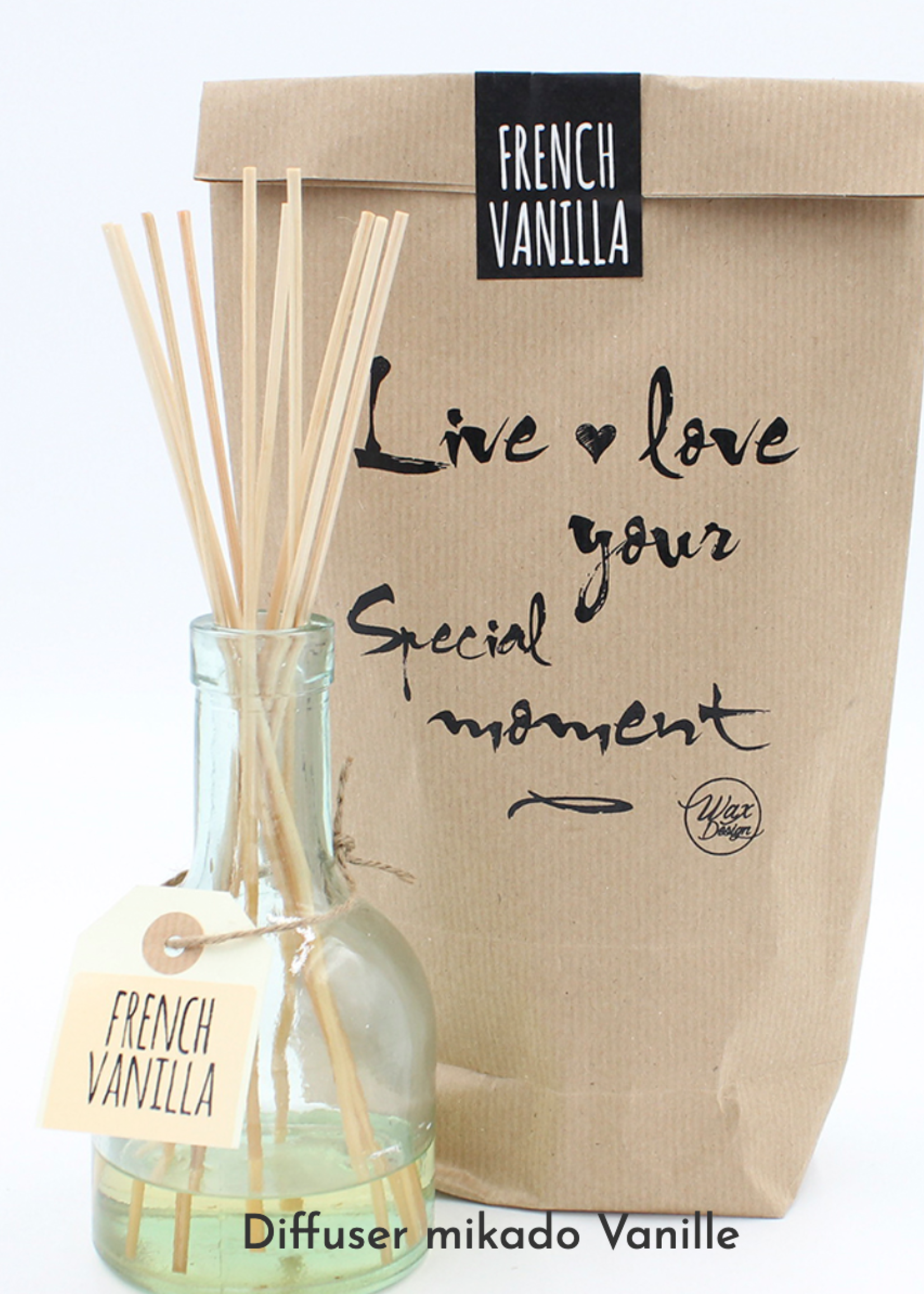 MIKADO Diffuser Mikado in paperbag vanilla
