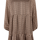 YDENCE YDENCE - Dress Milou Brown print MAAT L